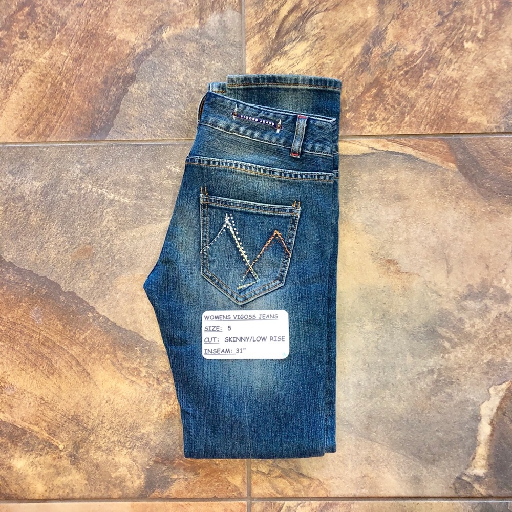 VIGOSS BRAND JEANS - JUNIORS - SIZE 5